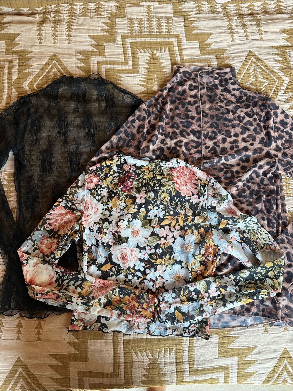 Women’s Sheer Mesh Shirt Bundle